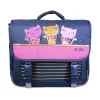 BAGTROTTER Cartable 38 cm Lili Lou X Phileas Bleu