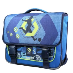 BAGTROTTER Cartable 38 cm Ligue 1 Football Bleu