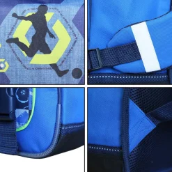 BAGTROTTER Cartable 38 cm Ligue 1 Football Bleu