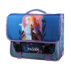BAGTROTTER Cartable 38 cm La Reine des Neiges / Frozen Bleu Elsa