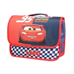 BAGTROTTER Cartable 32 cm maternelle Disney Cars Rouge et bleu
