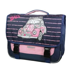 BAGTROTTER Cartable 38 cm Offshore Bleu Voiture