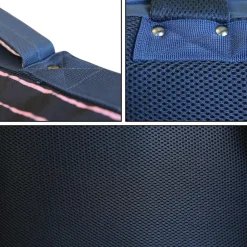 BAGTROTTER Cartable 38 cm Offshore Bleu Voiture