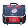 BAGTROTTER Cartable 38 cm Phileas Rugby Bleu - Le Plus Confortable des Cartables - Ergonomie/Confort/Sécurité - Système Smart Comfort