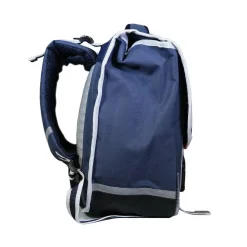 BAGTROTTER Cartable 38 cm Phileas Rugby Bleu - Le Plus Confortable des Cartables - Ergonomie/Confort/Sécurité - Système Smart Comfort