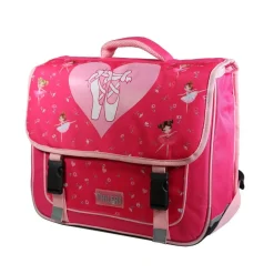 BAGTROTTER Cartable 38 cm Phileas Rose Danseuses