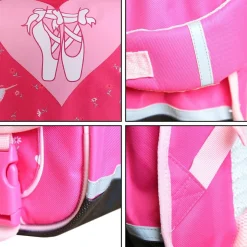 BAGTROTTER Cartable 38 cm Phileas Rose Danseuses