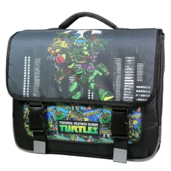 BAGTROTTER Cartable 38 cm Tortues Ninja Noir
