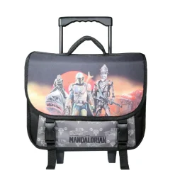 BAGTROTTER Cartable à roulettes 38 cm Disney Star Wars / The Mandalorian Multicolore