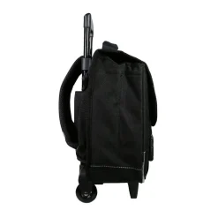 BAGTROTTER Cartable à roulettes 38 cm Transformers Noir