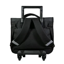BAGTROTTER Cartable à roulettes 38 cm Transformers Noir