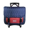 BAGTROTTER Cartable à roulettes 38 cm Phileas Bleu USA