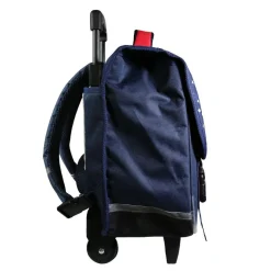 BAGTROTTER Cartable à roulettes 38 cm Phileas Bleu USA