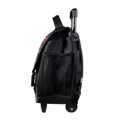 BAGTROTTER Cartable à roulettes 38 cm Fast And Furious Noir