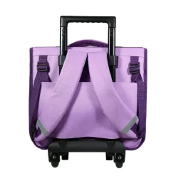 BAGTROTTER Cartable à roulettes 38 cm La Reine des Neiges / Frozen Violet