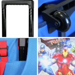 BAGTROTTER Cartable à roulettes 38 cm Avengers Multicolore