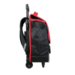 BAGTROTTER Cartable à roulettes 38 cm Spider-Man Noir Toile d'araignée