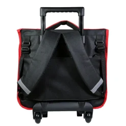 BAGTROTTER Cartable à roulettes 38 cm Spider-Man Noir Toile d'araignée