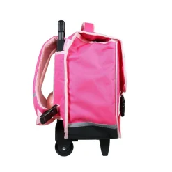 BAGTROTTER Cartable à roulettes 38 cm Phileas Rose Danseuses
