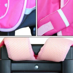 BAGTROTTER Cartable à roulettes 38 cm Phileas Rose Danseuses