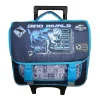 BAGTROTTER Cartable à roulettes 38 cm Jurassic World Bleu