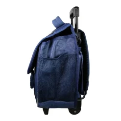 Bagtrotter Cartable à roulettes 38 cm Lili Lou Bleu