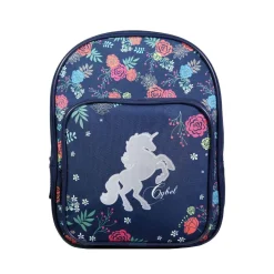 BAGTROTTER Sac à dos 31 cm avec poche maternelle Cybel Cheval Licorne Bleu