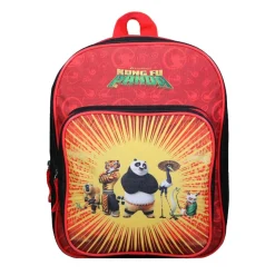 BAGTROTTER Sac à dos 31 cm avec poche maternelle Kung Fu Panda Rouge