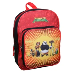 BAGTROTTER Sac à dos 31 cm avec poche maternelle Kung Fu Panda Rouge