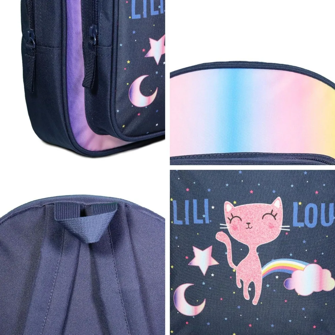 Bagtrotter Sac à dos 31 cm avec poche maternelle Lili Lou Bleu