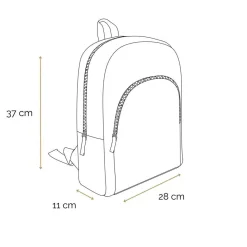 BAGTROTTER Sac à dos 37 cm avec poche Disney Cars Rouge et bleu