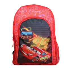 BAGTROTTER Sac à dos 37 cm avec poche Disney Cars Rouge