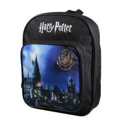 BAGTROTTER Sac à dos 31 cm avec poche maternelle Harry Potter Noir