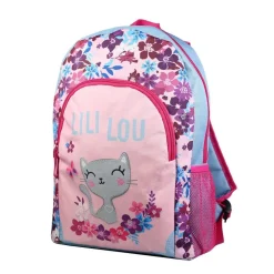 BAGTROTTER Sac à dos 37 cm avec poche Lili Lou Rose
