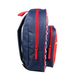 BAGTROTTER Sac à dos 31 cm avec poche maternelle Cars Rouge et bleu