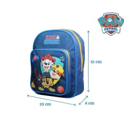 BAGTROTTER Sac à dos 31 cm avec poche Pat'Patrouille Bleu