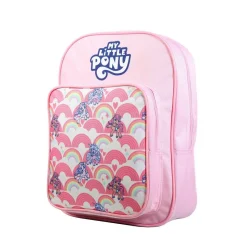 BAGTROTTER Sac à dos 31 cm avec poche maternelle My Little Pony Arc en ciel Rose