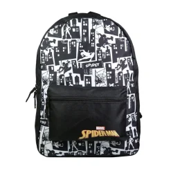 BAGTROTTER Sac à dos 1 compartiment Spider-Man Noir et Blanc