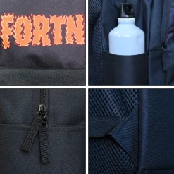 BAGTROTTER Sac à dos 2 compartiments Fortnite Noir Game