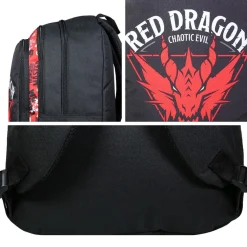 BAGTROTTER Sac à dos 2 compartiments Donjons & Dragons Noir