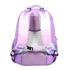 BAGTROTTER Sac à dos 2 compartiments Phileas Violet Licorne