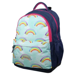 BAGTROTTER Sac à dos 2 compartiments Phileas Arc En Ciel Bleu - Le Plus Confortable des Sacs A Dos - Ergonomie/Confort/Sécurité - Système Smart Comfort