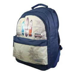 BAGTROTTER Sac à dos 2 compartiments Offshore Beige Van & Surf