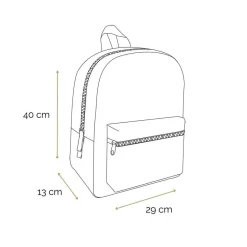 BAGTROTTER Sac à dos 1 compartiment 40 cm Fortnite Noir Flammes