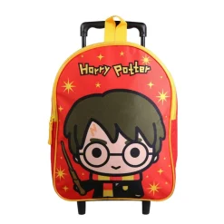 BAGTROTTER Sac à dos à roulettes 31 cm maternelle Harry Potter Rouge Chibi