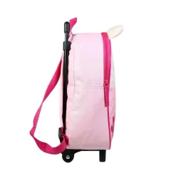 BAGTROTTER Sac à dos à roulettes 31 cm maternelle Kids Rose Chiot