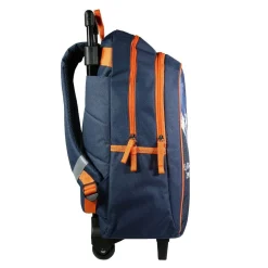 BAGTROTTER Sac à dos à roulettes Vorax Bleu Dinosaure Surf