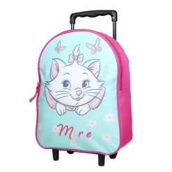 BAGTROTTER Sac à dos à roulettes 31 cm Disney Marie Les Aristochats Vert