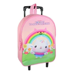 BAGTROTTER Sac à dos à roulettes 32 cm maternelle Gabby et la maison magique Rose