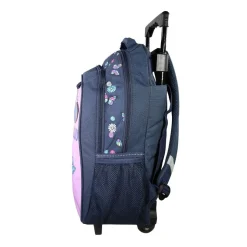 BAGTROTTER Sac à dos à roulettes Lili Lou Violet